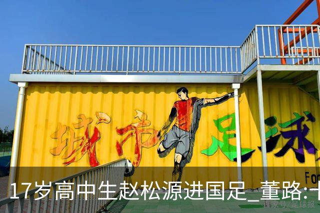 17岁高中生赵松源进国足 董路:十年内或不会再有